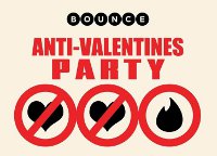 Bounce team up with Tinder for Anti-Valentine's Party