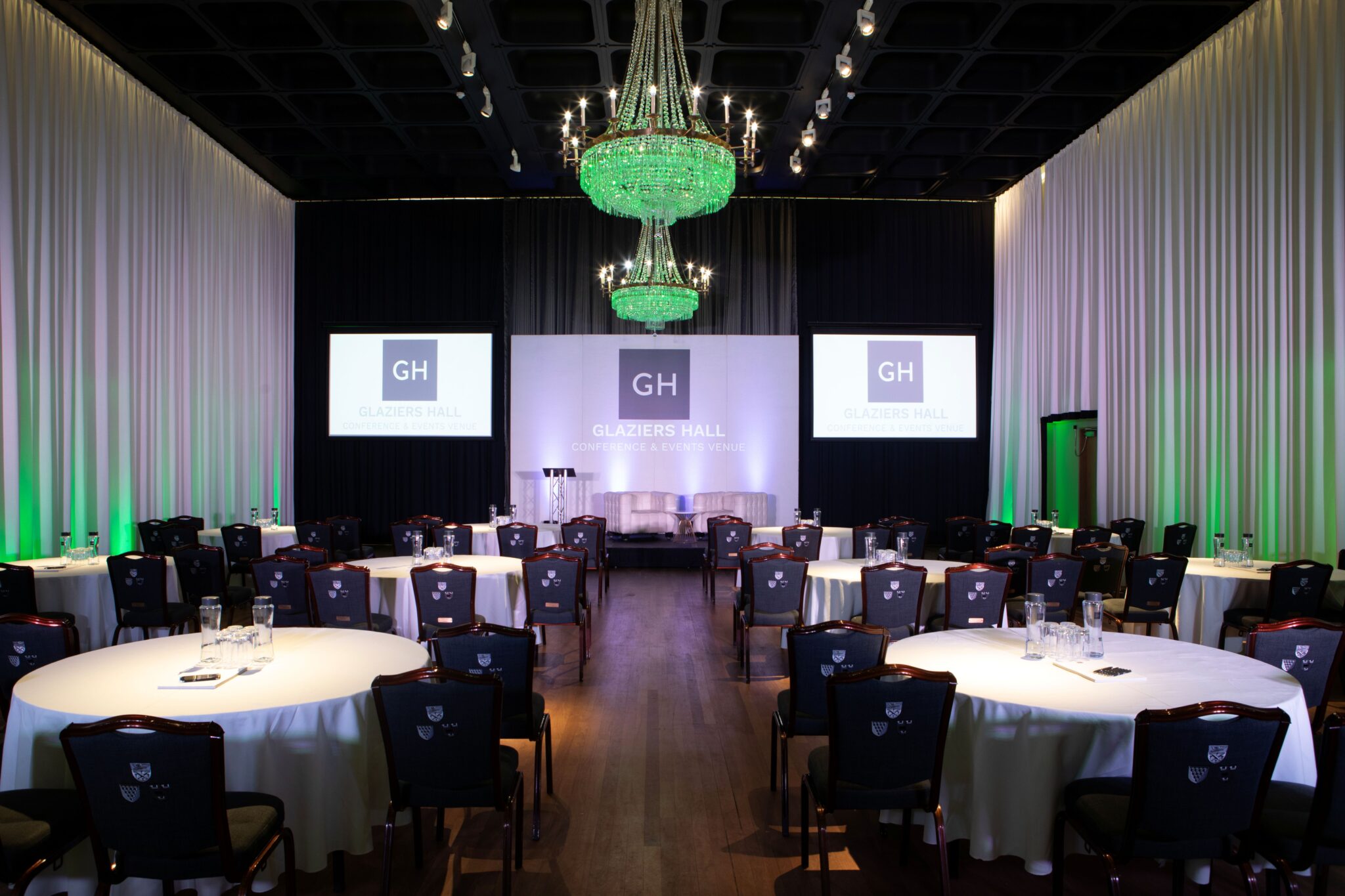 Gala night event at Glaziers Hall