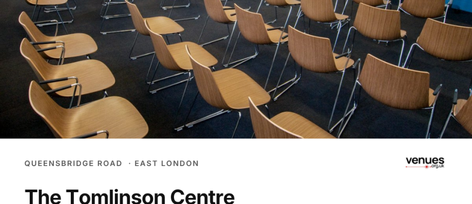 Hackney's Tomlinson Centre Offers Flexible, Affordable Event Space