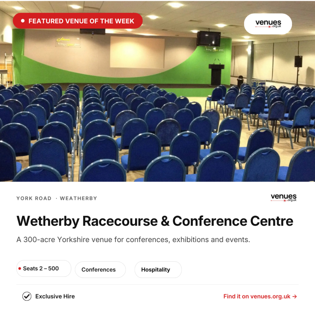 From the Winner's Enclosure to the Boardroom: Wetherby Racecourse & Conference Centre