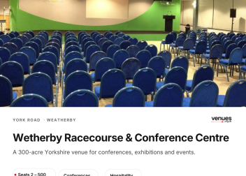 From the Winner's Enclosure to the Boardroom: Wetherby Racecourse & Conference Centre